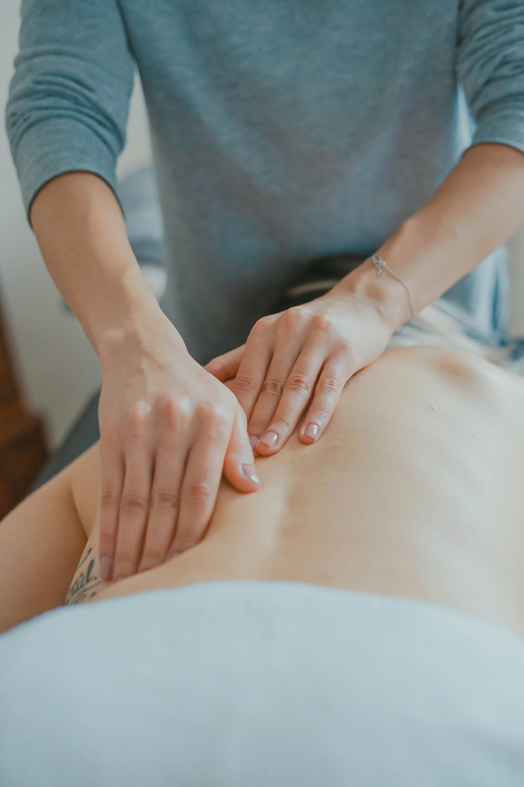 Relaxing wellness treatment
